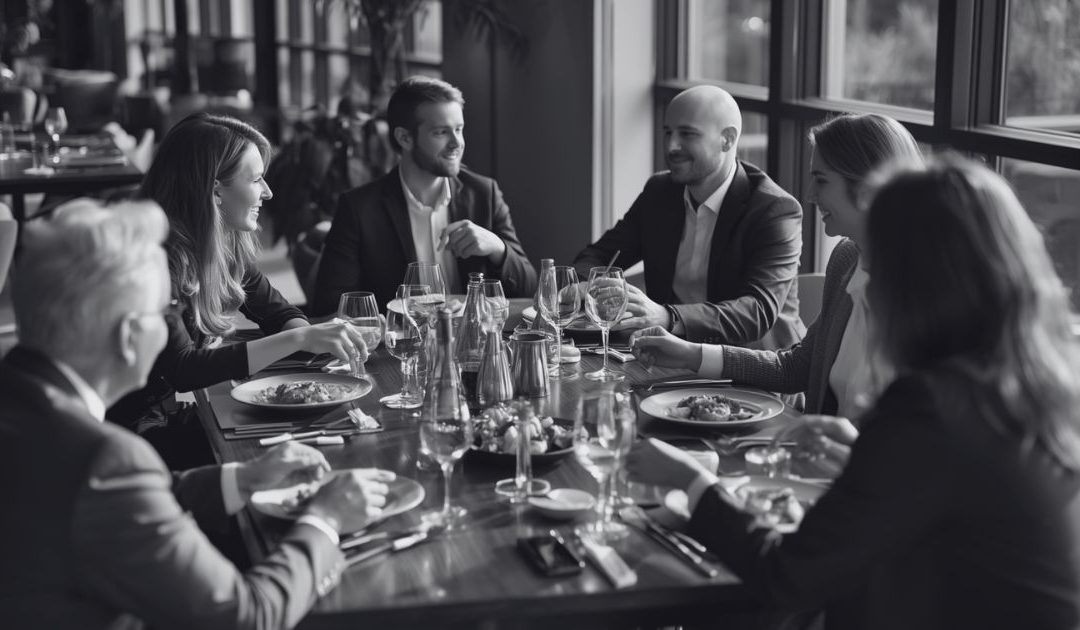 Il galateo del business lunch per comportarsi con eleganza a tavola
