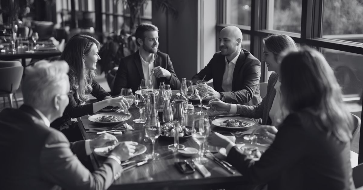 Il galateo del business lunch per comportarsi con eleganza a tavola